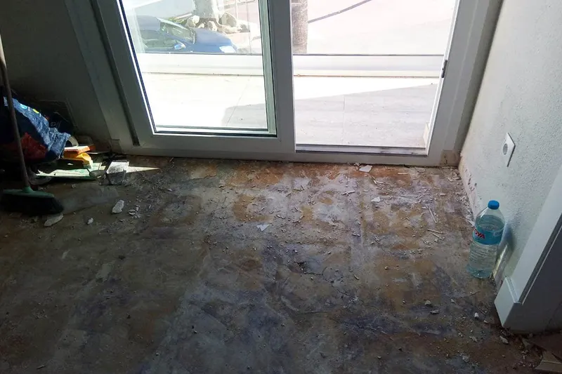 Removing tiles
