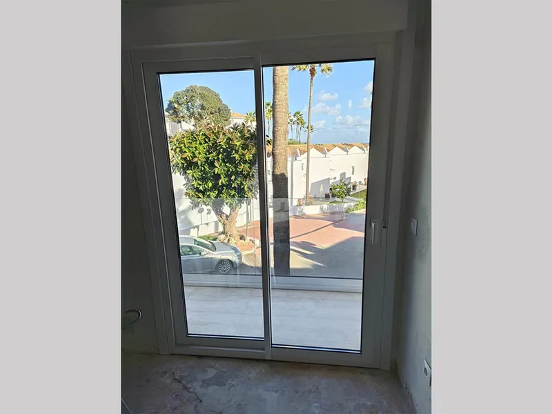 New window towards the terrace