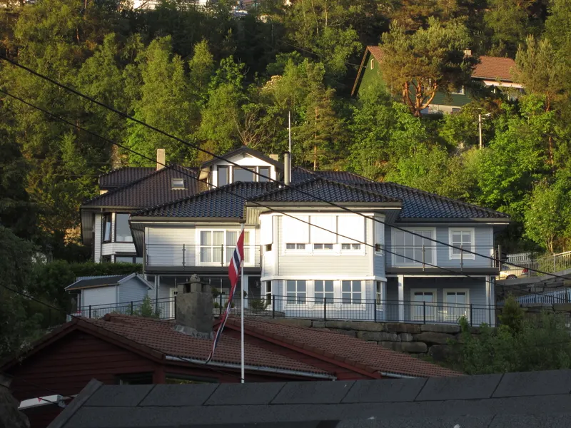 Villa Bjørge before the renovation