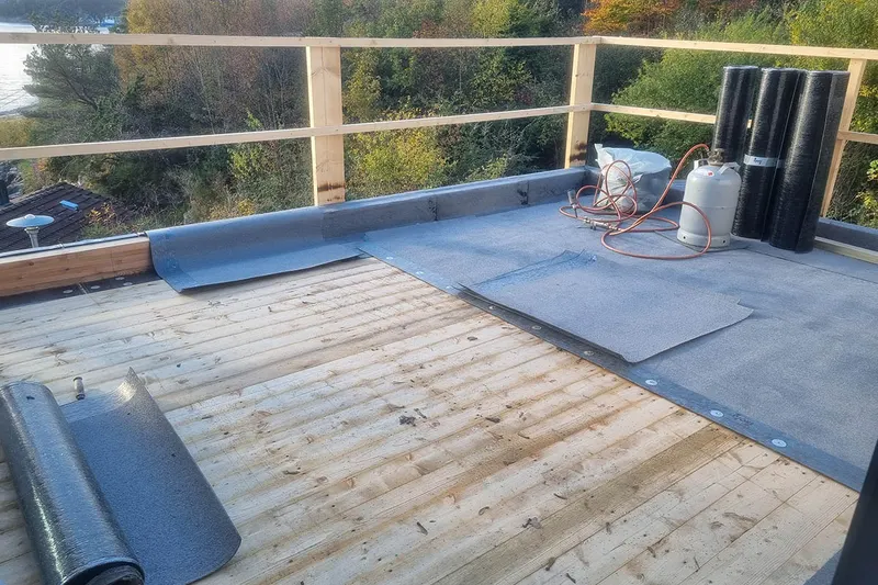 New, watertight terraces
