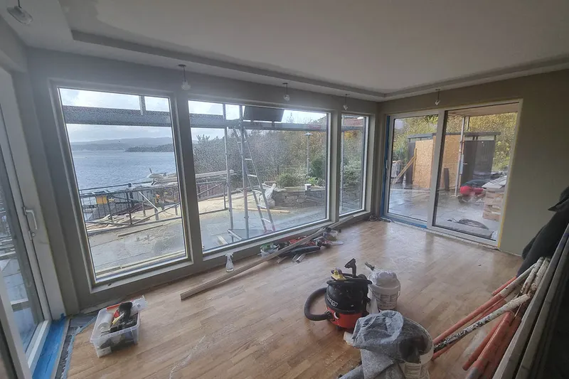 New windows and new floor