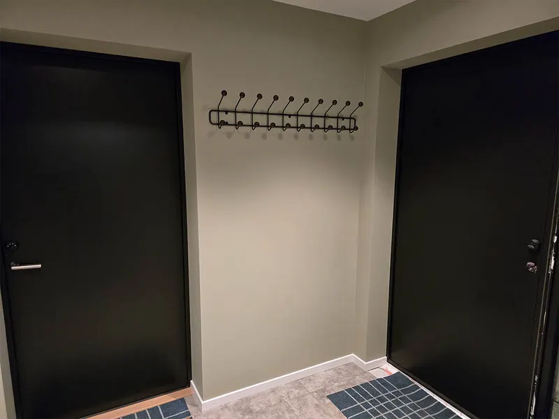 The renovation in progress, January 2025