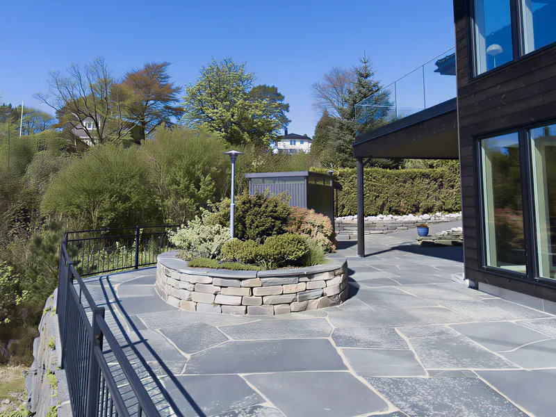 The lower garden